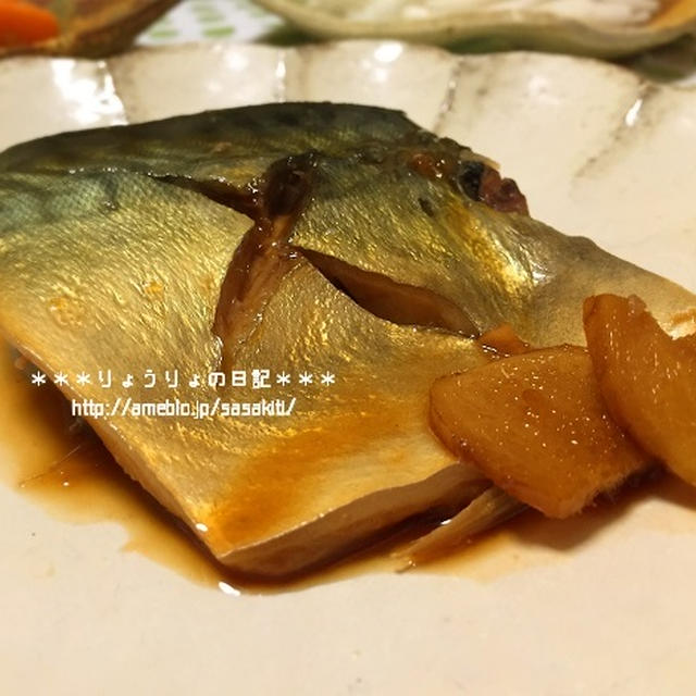 *【recipe】鯖の醤油煮*