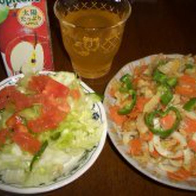 レシピブログ　おうちパーテイーレシピ②　野菜たっぷり焼うどん