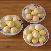 レンジで簡単☆手作りたまごボーロ