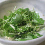 水菜と三つ葉の白和えナムル