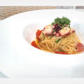 真蛸とトマトと大葉の冷製パスタ by ココさん