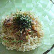 彼が喜ぶおいしいご飯　豚肉のピリ辛冷麺