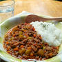 アスパラ入り☆トマトキーマカレー