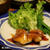 白身魚のオイスターソースごま照り焼き。晩ごはん。