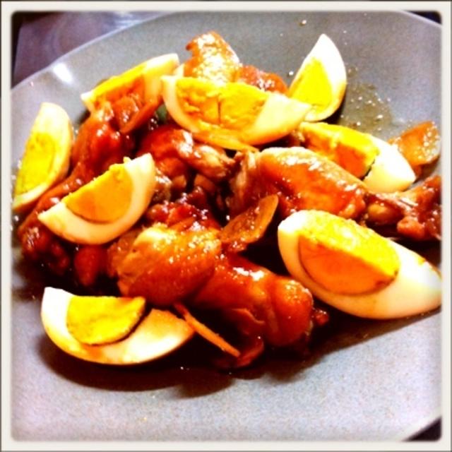 ご飯に合う 手羽元と卵のお酢煮 By オクノヒロコさん レシピブログ 料理ブログのレシピ満載