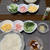 三色素麺・そろそろ冷たいお素麺も終わりかな？と野菜の収穫