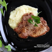 材料２つでご馳走♡豚肉のハーブソテー ミルクポテト添え