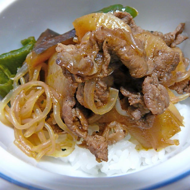 ピリ辛★　テリテリ丼　!!