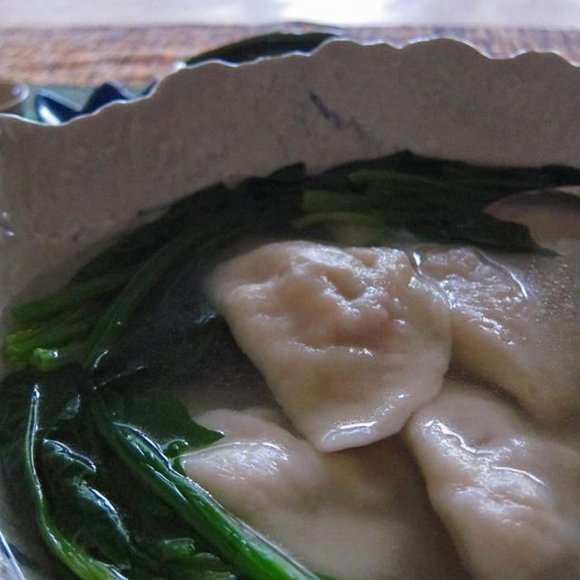 粉と水だけ！手作りの皮を作ってみよう！～水餃子～