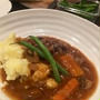 本格ビーフシチュー　マッシュポテト添え