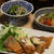 あじの梅しそチーズはさみカツ。晩ごはん。