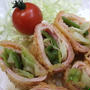 余った野菜炒めでベーコン巻き★