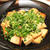 糖質オフ♪豆腐照焼きネギまみれ