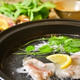 豚バラとクレソンの塩レモンしゃぶしゃぶ