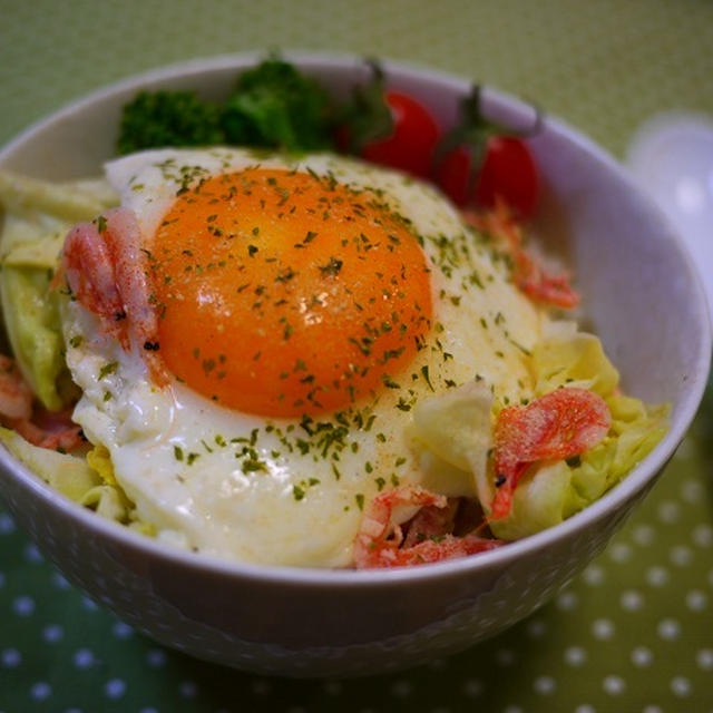 スモーク風味☆春のおはよう丼ぶり♪＆2013年スパイス大使！