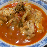 鶏手羽元のトマト煮込み