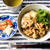 豚肉の甘辛焼きのせ、トロロ丼