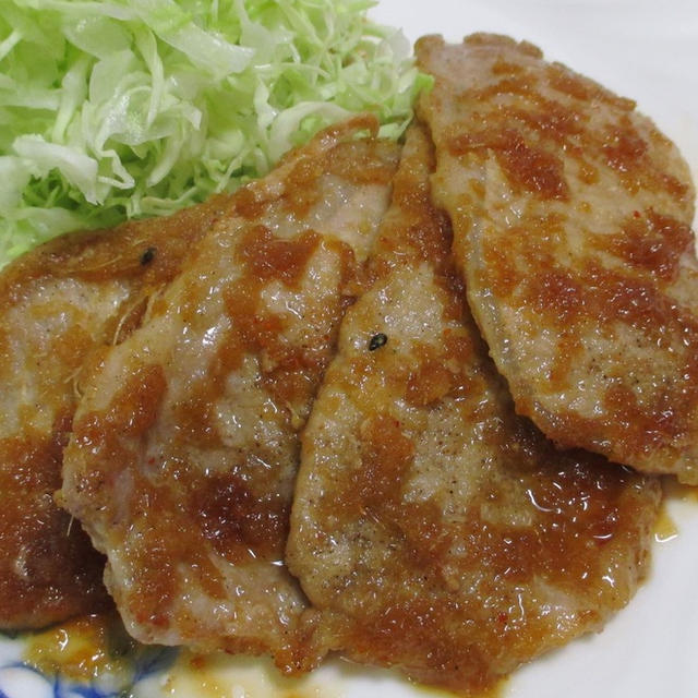 豚ロースの七味しょうが焼き＜ご飯が進みます～♪＞