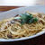 青じそときのこのパスタ