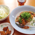 野菜スープを使った和風カレー
