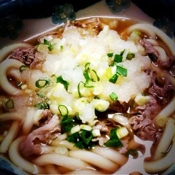 簡単☆おろし肉うどん♪