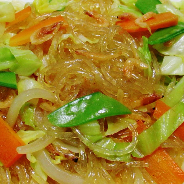 春雨と干し海老の炒め物＜オイスターソース風味＞