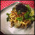 アンチョビとわさび菜のパスタ