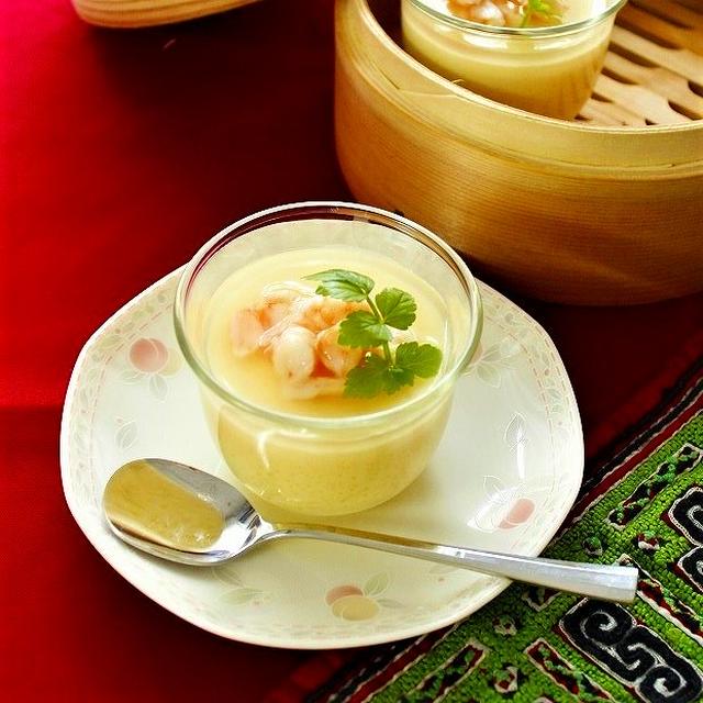 優しい味わい～中華風冷製たまご豆腐(レシピ)
