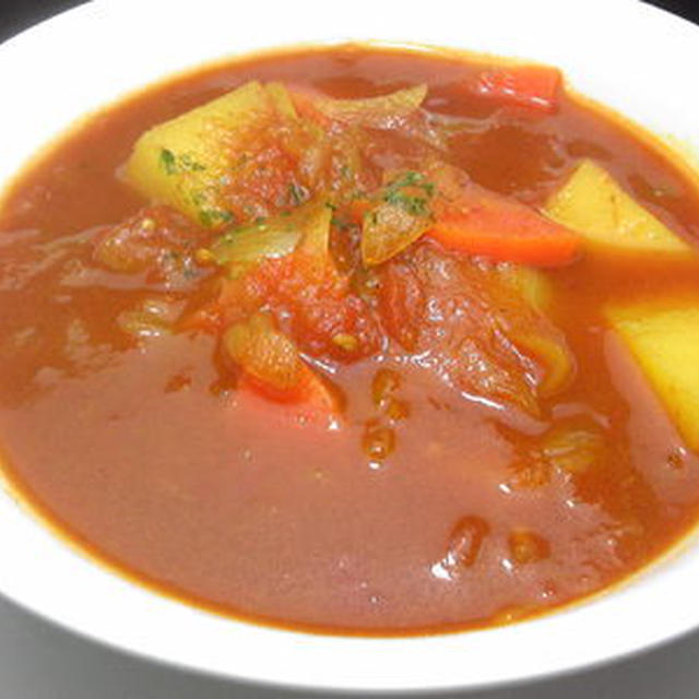 Vegan トマトカレースープ