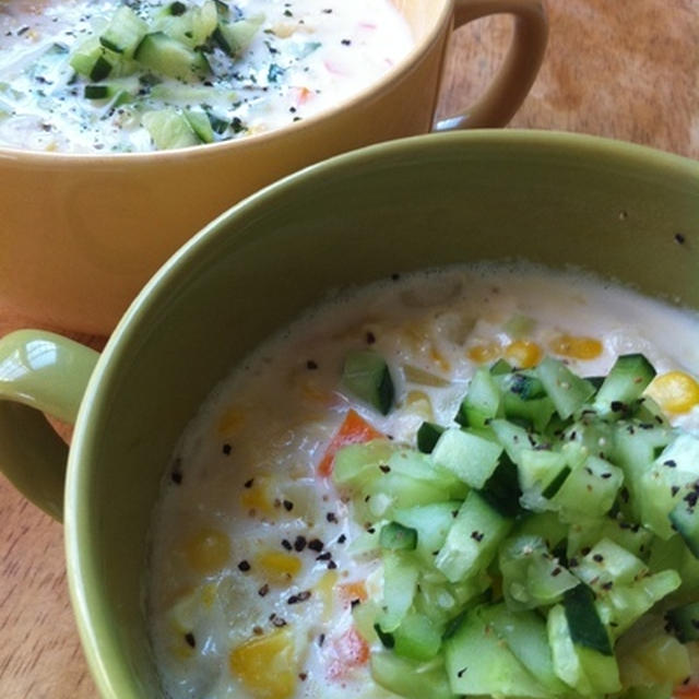 食べるコーンスープ By Rapisu さん レシピブログ 料理ブログのレシピ満載
