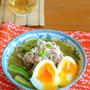 冷やしカレー蕎麦 〜豚しゃぶのせ〜