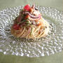 ポン酢クリームの夏野菜パスタ