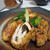 鶏ささみのフライきゅうりと茄子の2皿（Deep Fried Chicken Breast and Two Dishes with Cucumber and Eggplant）