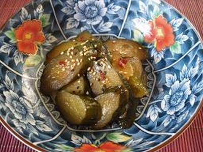 きゅうりのコトコト甘辛煮♪
