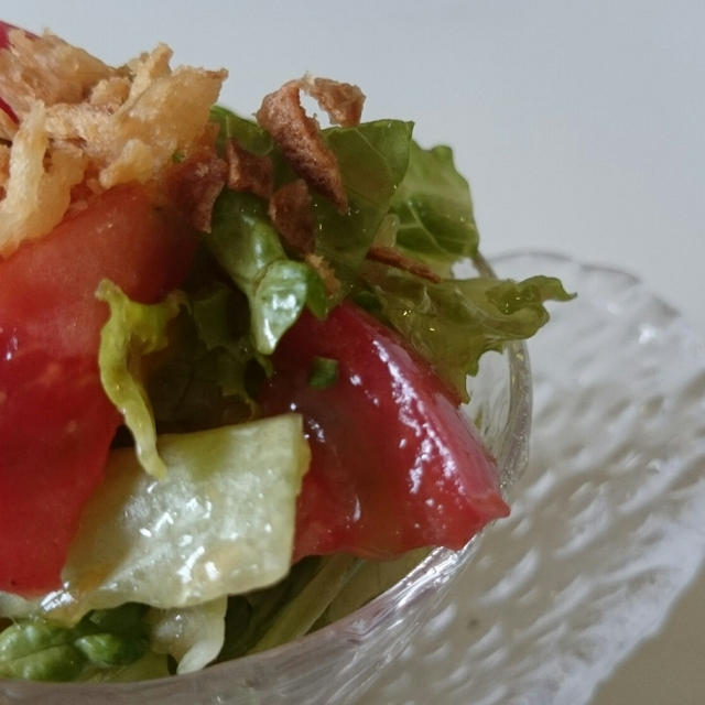 元気モリモリ グリーンリーフとトマトのサラダ By プリンさん レシピブログ 料理ブログのレシピ満載