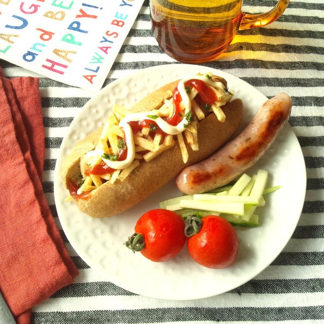 ブラジル風ホットドック