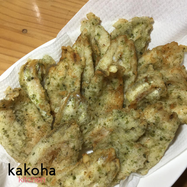 チカの天ぷら アオサ風味 By ななめよこさん レシピブログ 料理ブログのレシピ満載