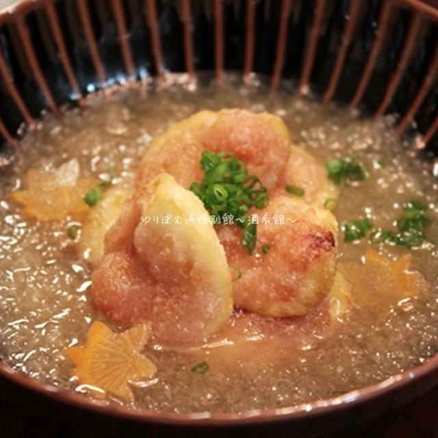 ひっさしぶりの外食と、無花果の揚げ出しみぞれ餡。