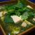 生青海苔のあんかけ豆腐☆