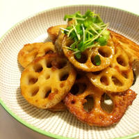 蓮根の生姜焼き♡おとな味