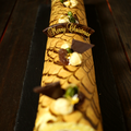 バタークリームのロングロールケーキ
