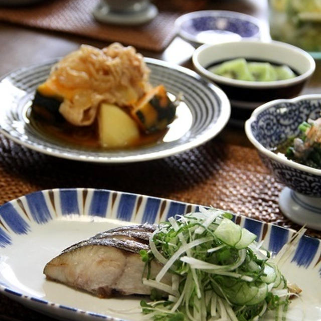 さわらの塩焼き 野菜のっけ 梅シロップ By Miyukiさん レシピブログ 料理ブログのレシピ満載