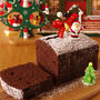 クリスマスの超簡単チョコレートケーキ☆ホットケーキミックス(HM)とココアパウダー使用