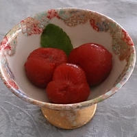 冷やして美味しいワイン漬けトマト