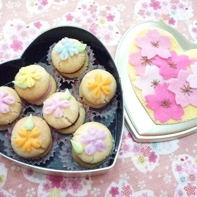 バレンタインレシピ　♥　桜咲く✿バーチ・デ・ダーマ