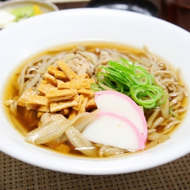 風邪。～鶏ごぼう蕎麦～