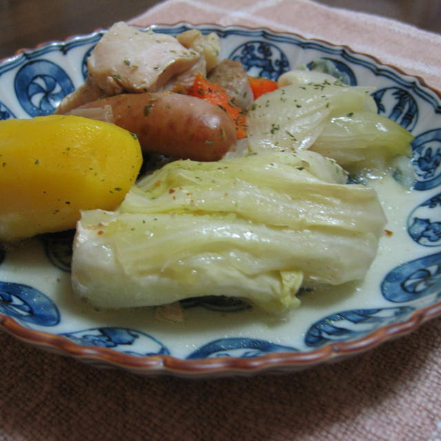 バーミキュラ インカのめざめ 野菜たっぷり チキンポトフ By かずっぺさん レシピブログ 料理ブログのレシピ満載