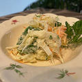 レッスンは爽やかなウィークエンドシトロン～レシピは「新ジャガ・ベーコン・旬野菜のポテトサラダ」 by pentaさん