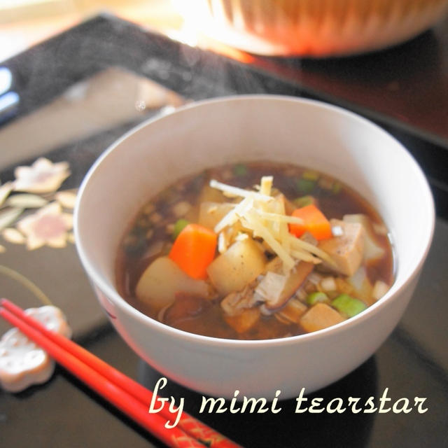 寒い日には、体の中から温まる♪野菜の汁物レシピ☆１２月のマイナビ美レシピ