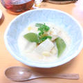 小カブとスナップエンドウの豆乳スープ by kotoneazusaさん